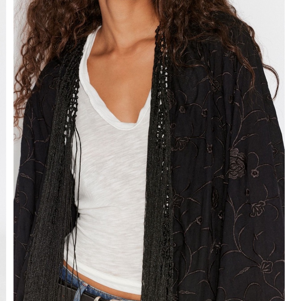 NWT Free People London Nights Piano Duster - Picture 4 of 9